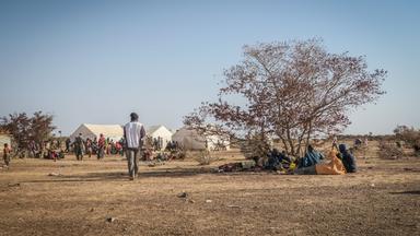 Binnenflüchtlinge in Burkina Faso. Archivbild