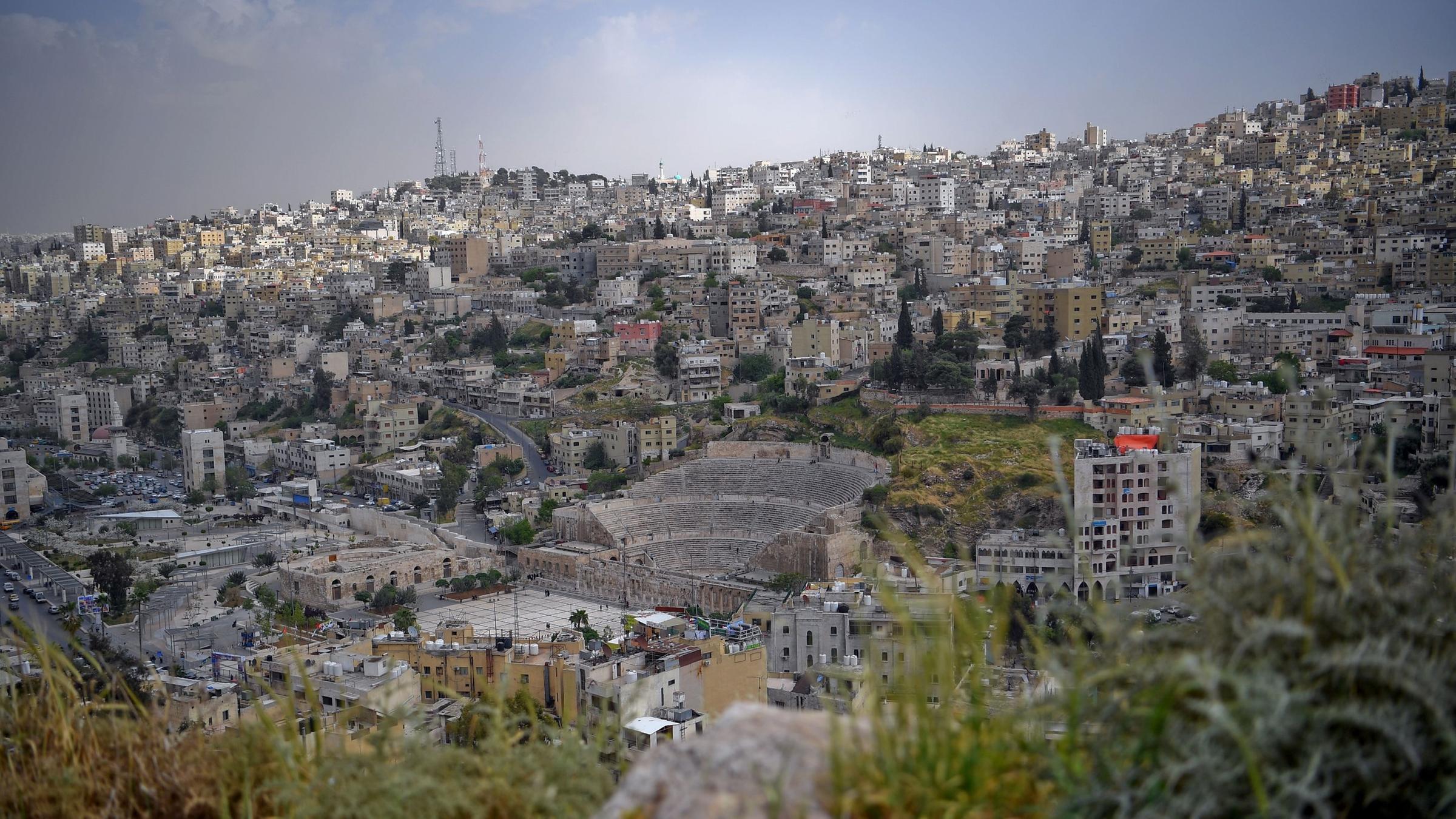 Blick über Jordaniens Hauptstadt Amman. Archivbild