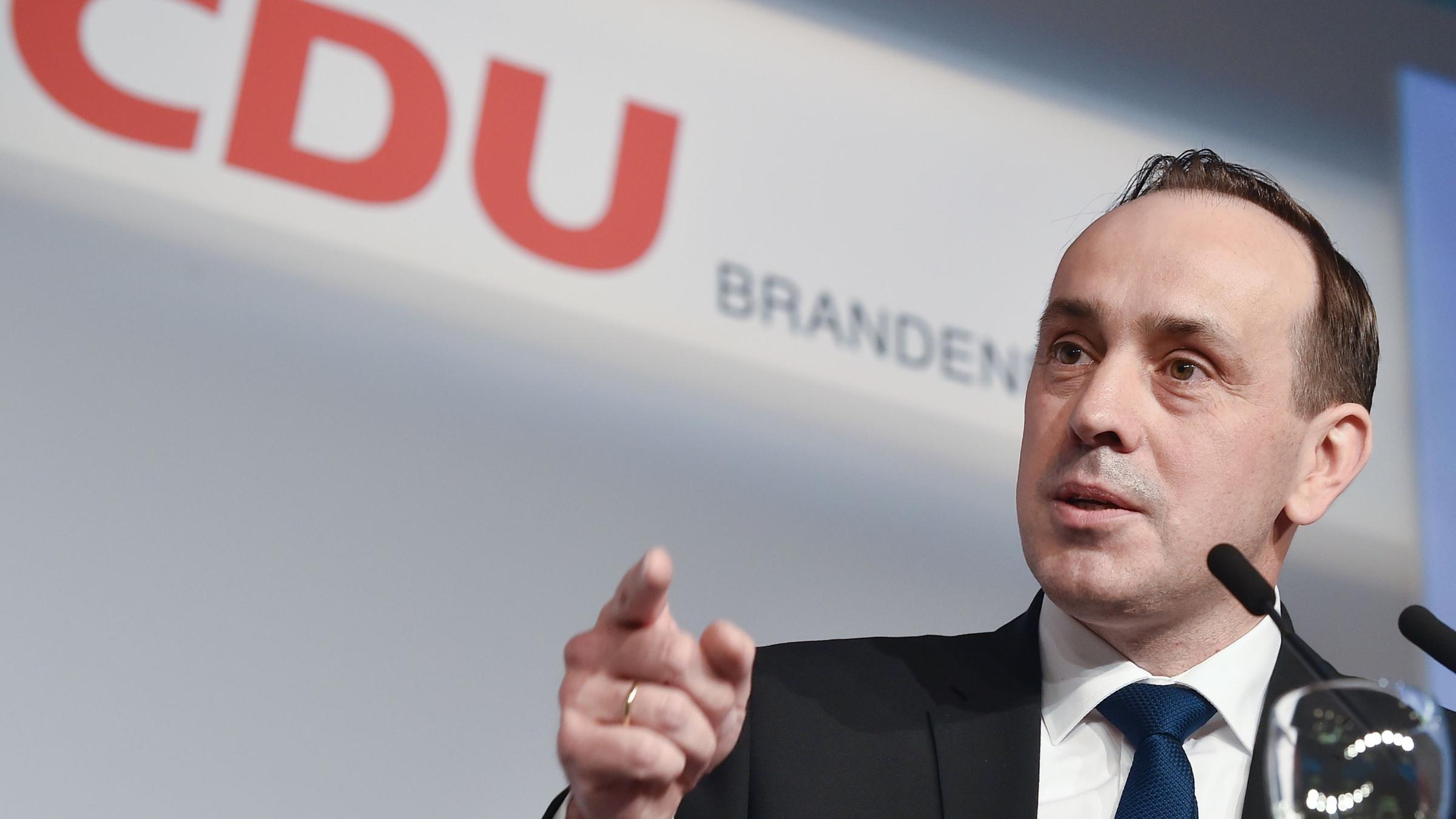 Brandenburgs CDU-Chef Ingo Senftleben. Archivbild