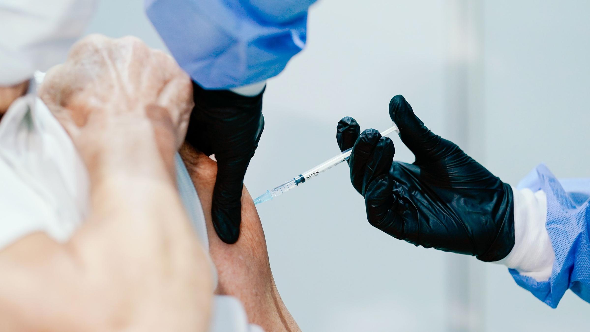 Corona-Impfung in Kaiserslautern.