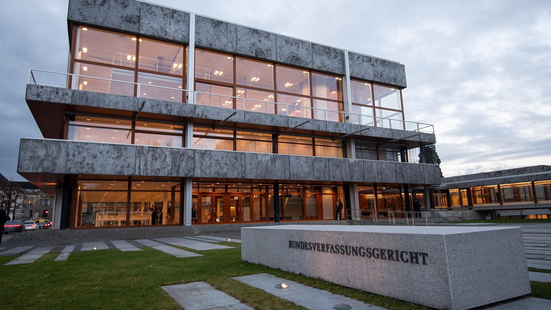 Das Bundesverfassungsgericht in Karlsruhe. Archivbild