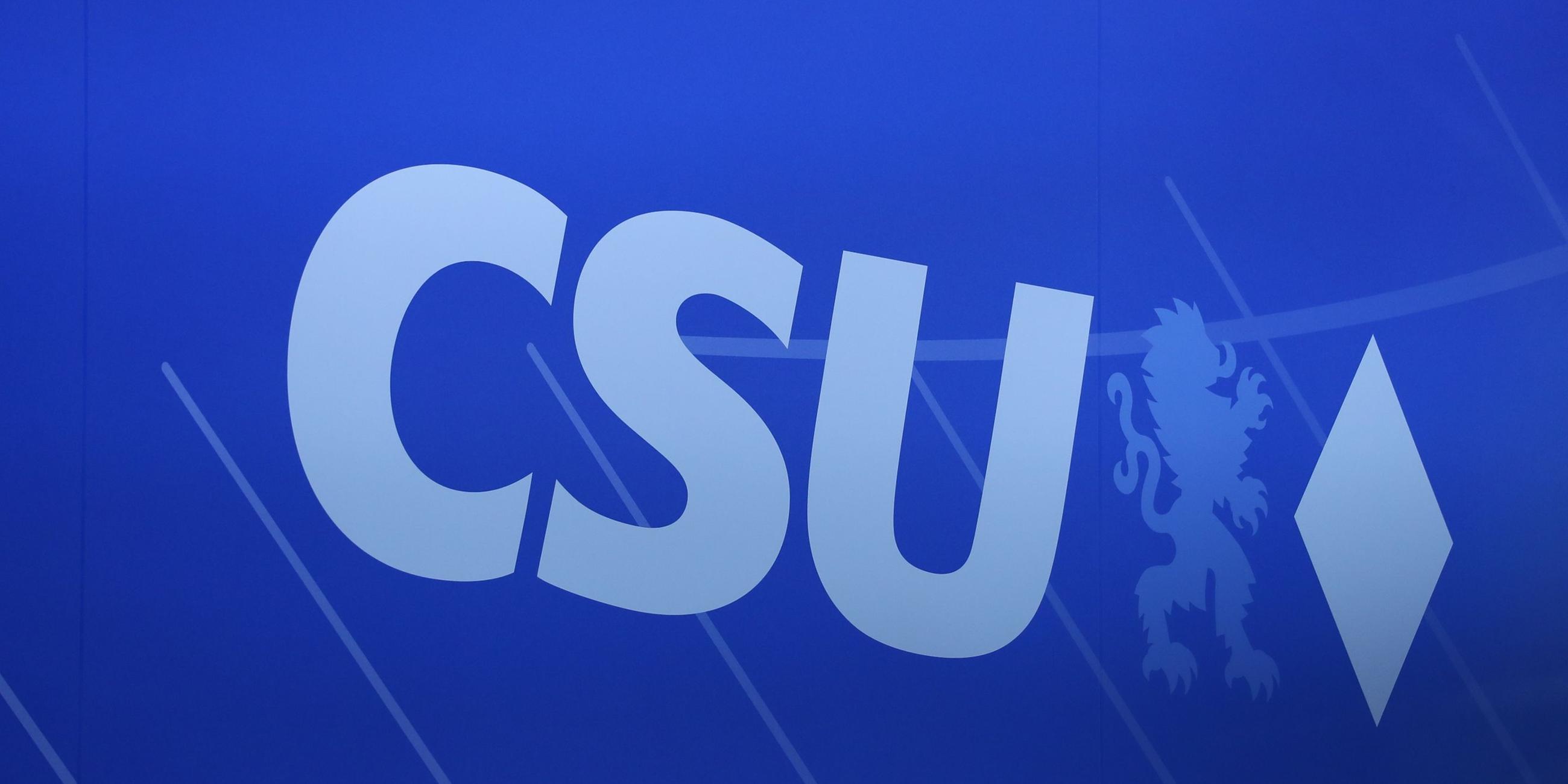 Das Logo der CSU.