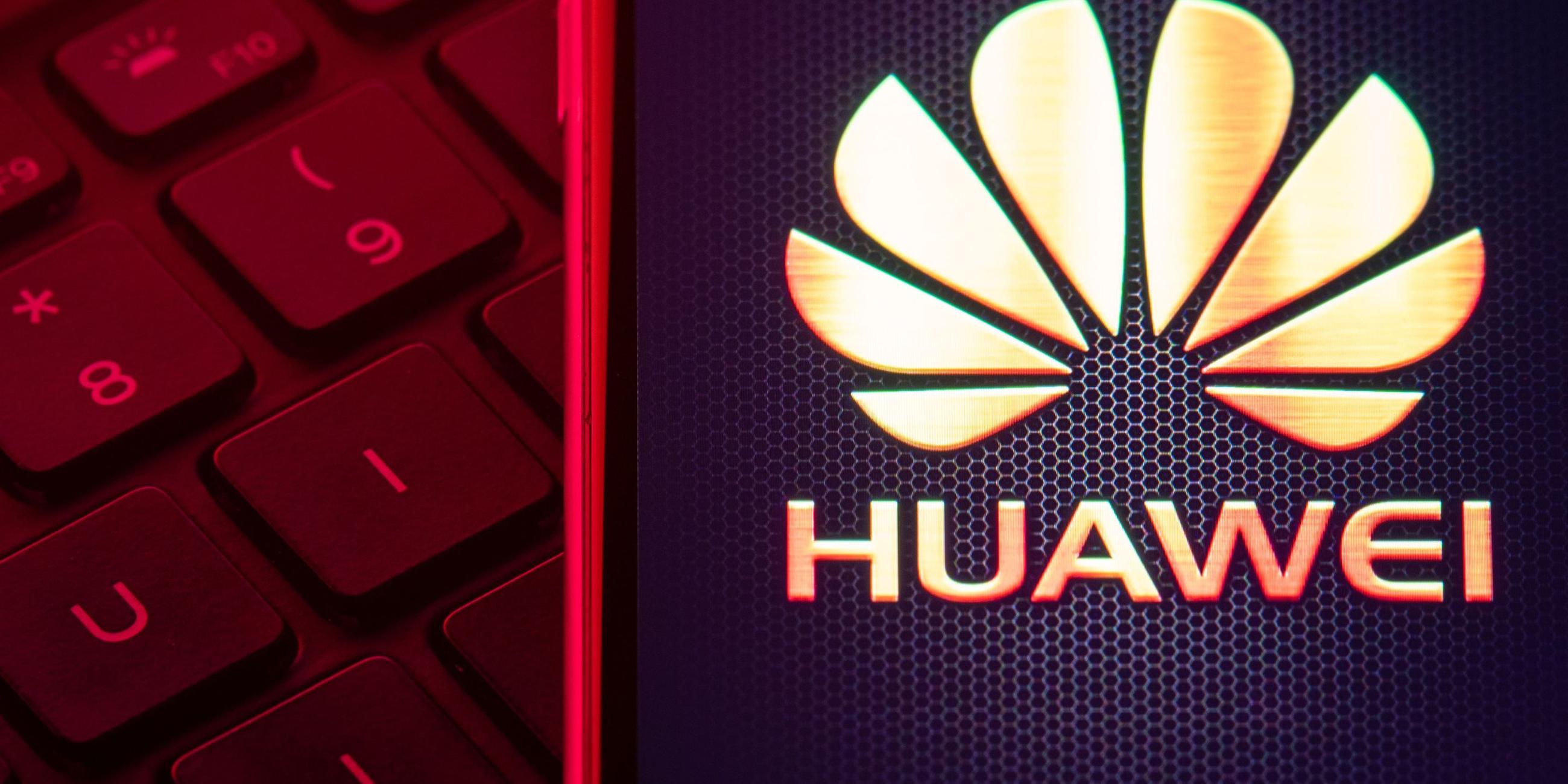 Das Logo von Huawei. Archivbild