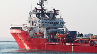 Das Rettungsschiff "Ocean Viking". Archivbild