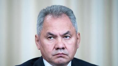 Der russische Verteidigungsminister Sergej Schoigu. Archivbild