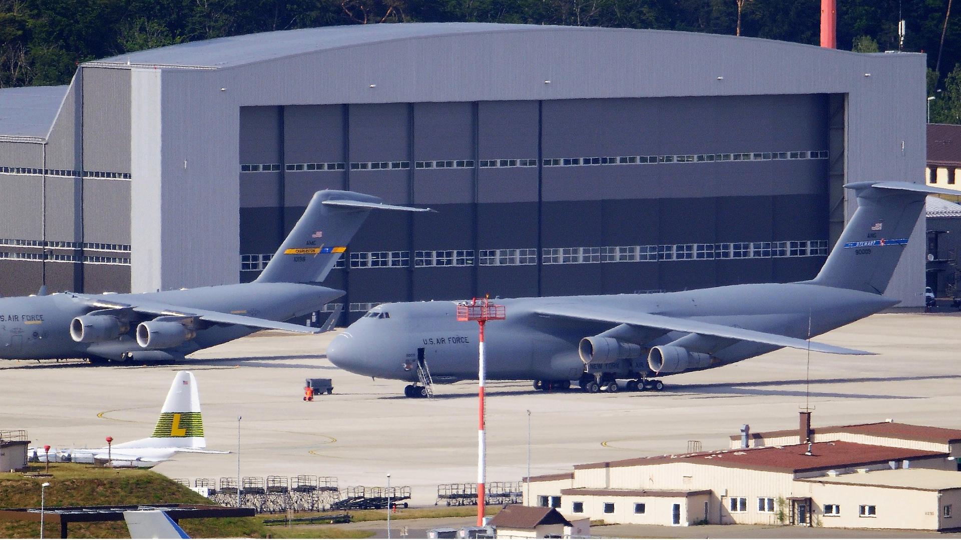 Der US-Militärstützpunkt in Ramstein. Archivbild.