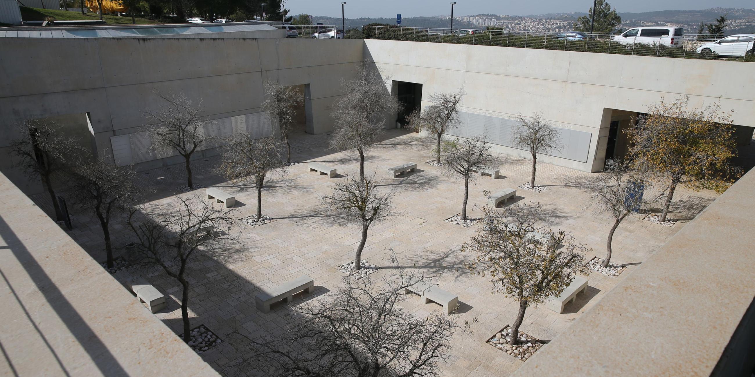 Die Holocaust-Gedenkstätte Yad Vashem.