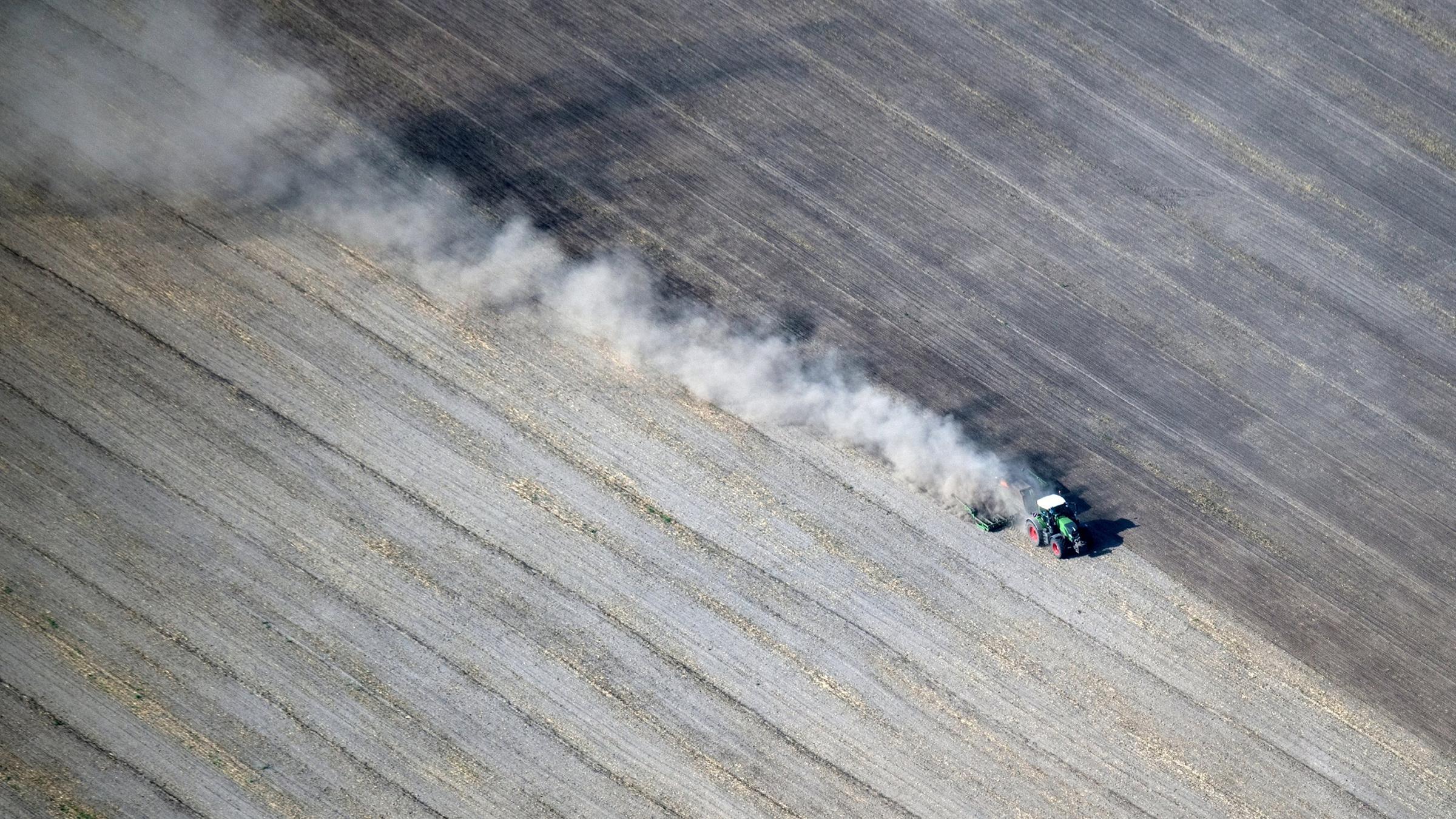 Die Landwirtschaft leidet unter der Dürre. Archivbild