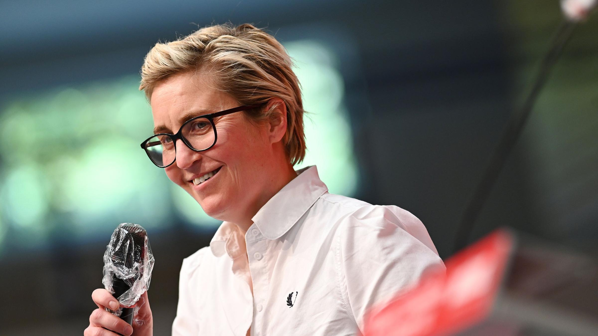 Die Thüringer Linken-Chefin Susanne Hennig-Wellsow.