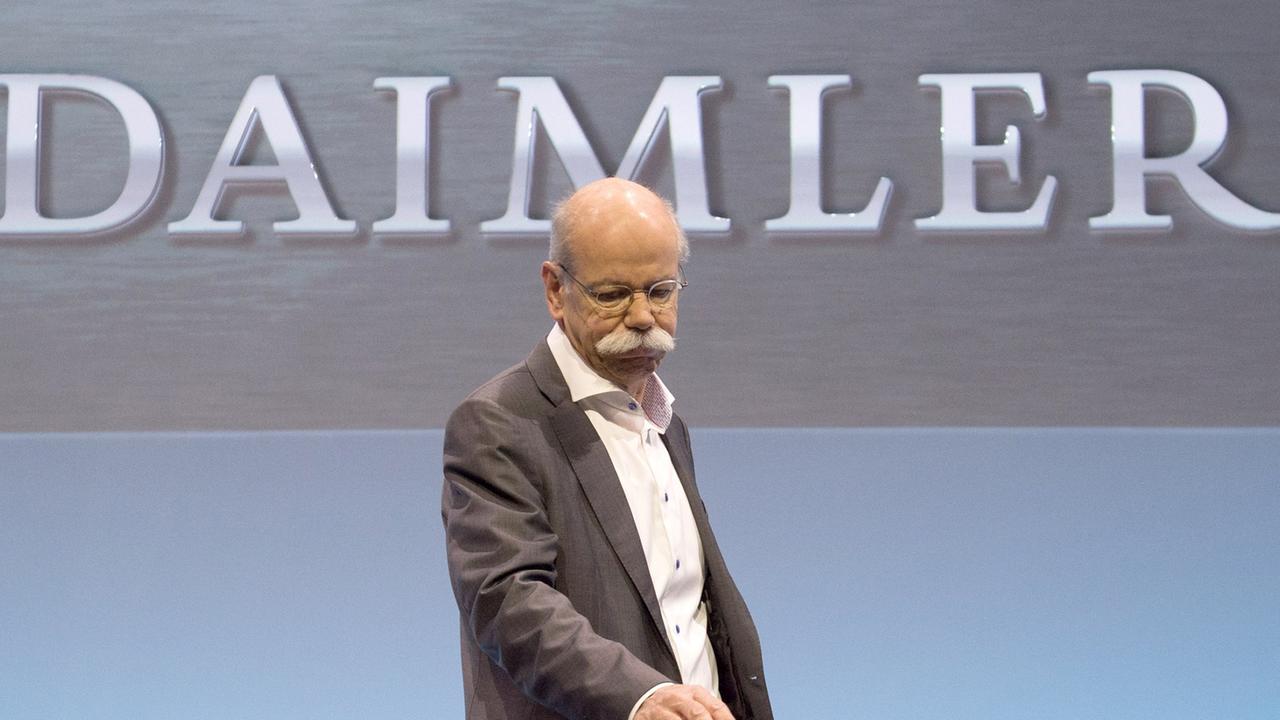 Vorstandsvorsitz: Daimler-Chef Zetsche hört auf