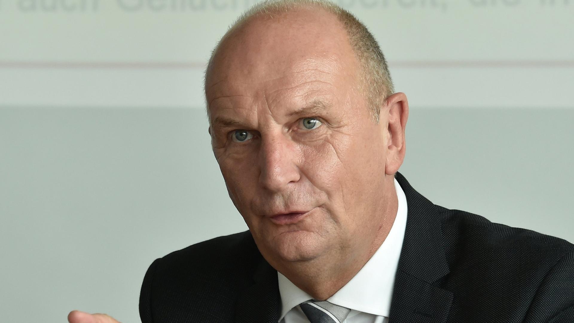 Dietmar Woidke will Flüchtlingskosten-Streit beenden. Archivbild.