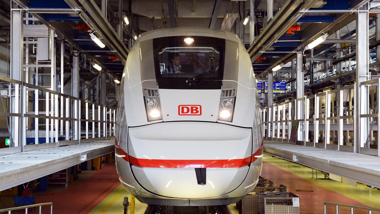 Für mehr Pünktlichkeit: Bahn beschleunigt ihre neuen ICE ...