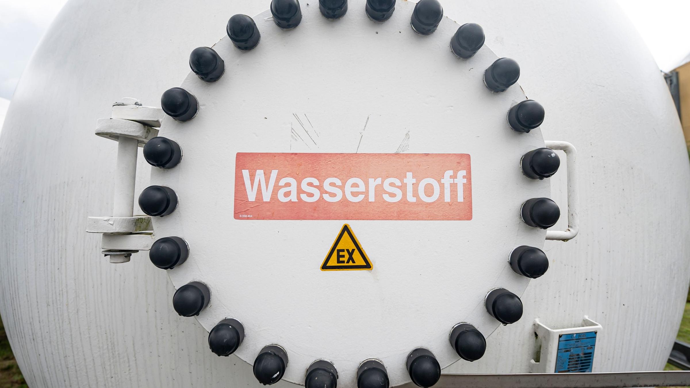 Ein Wasserstoff-Tank. Symbolbild