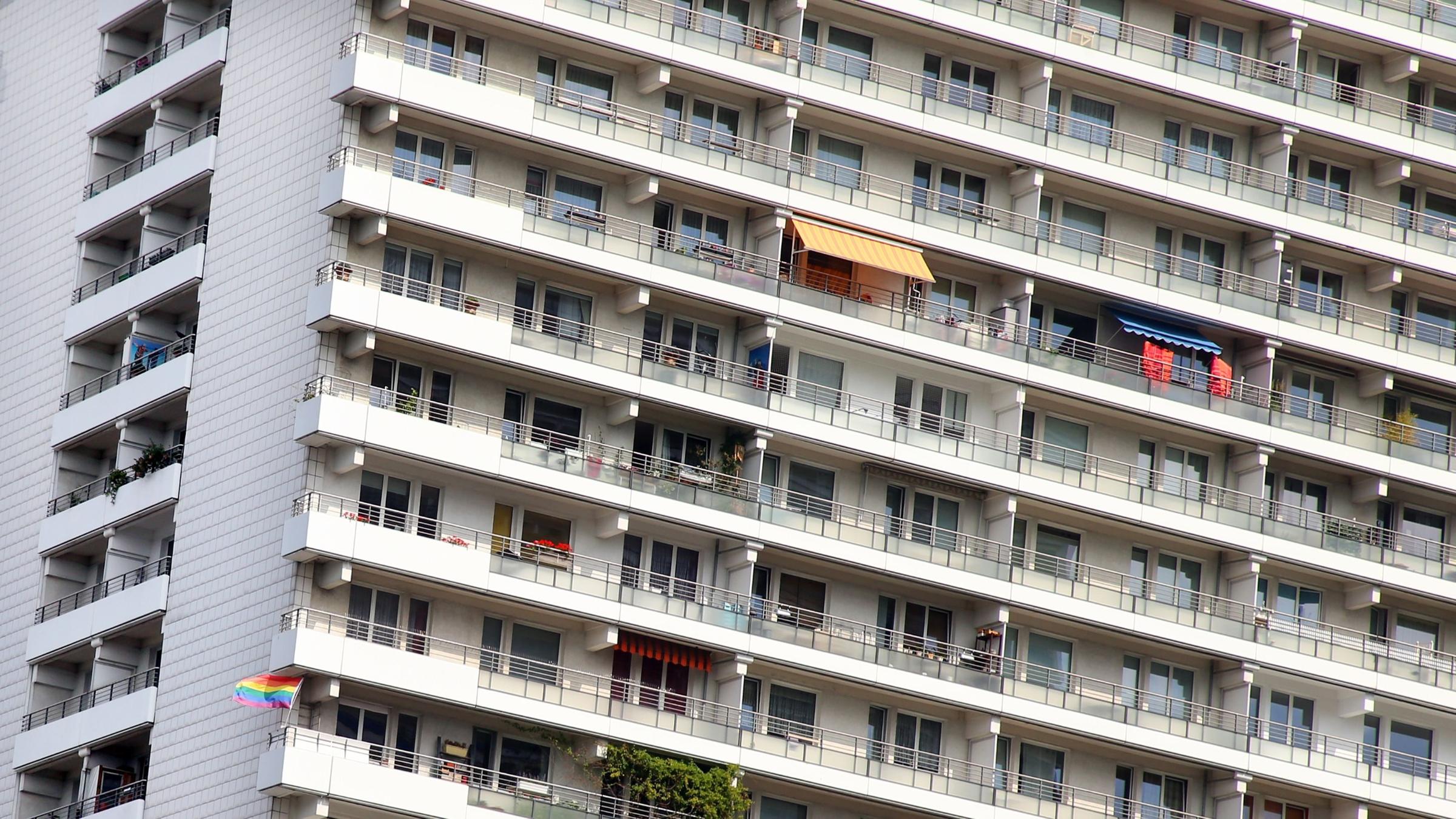 Ein Wohnhaus in Berlin.