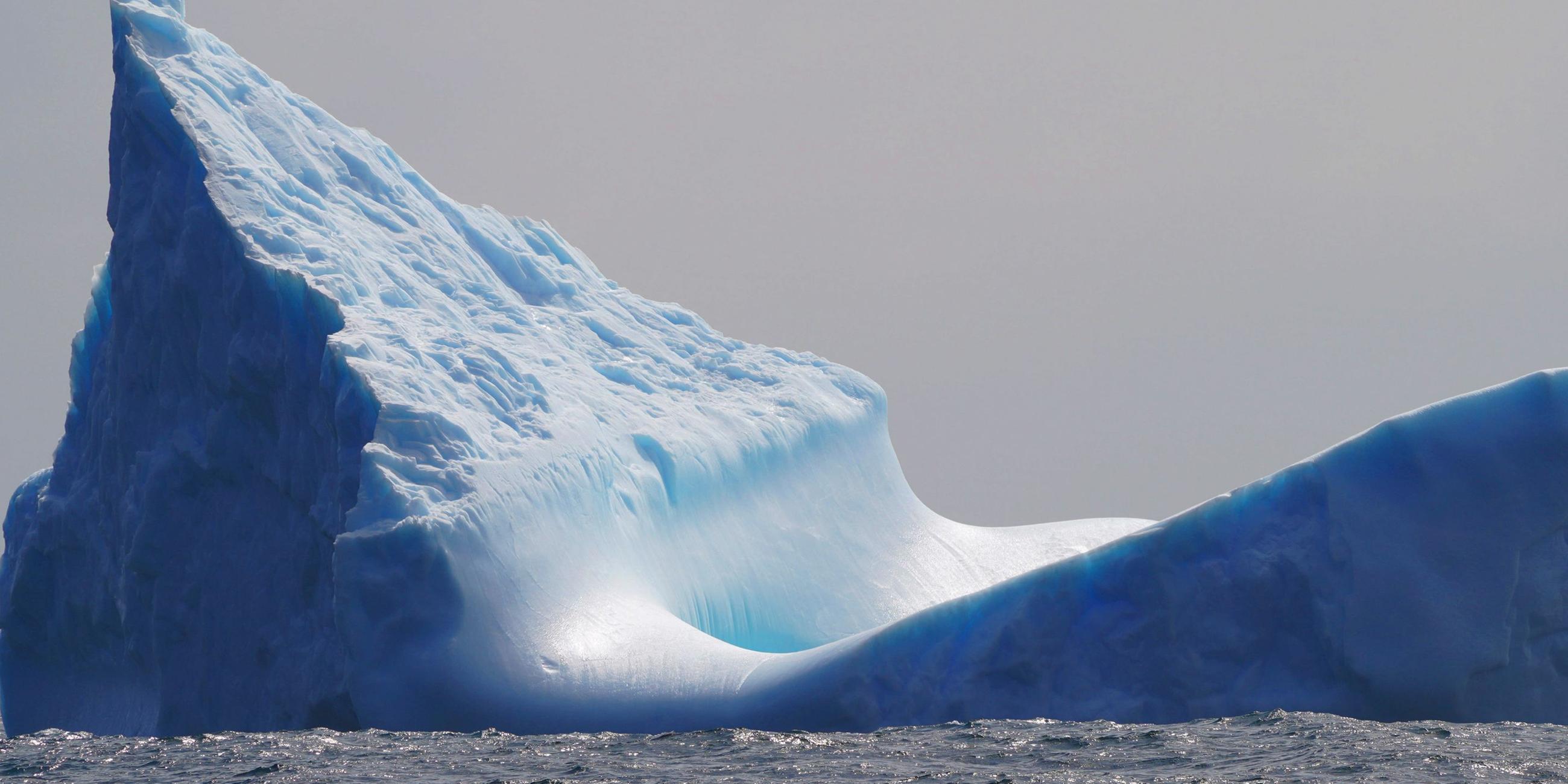 Eisberg in der Antarktis.