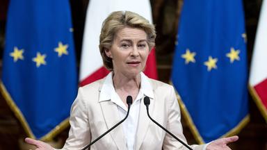 EU-Kommissionspräsidentin Ursula von der Leyen. Archivbild