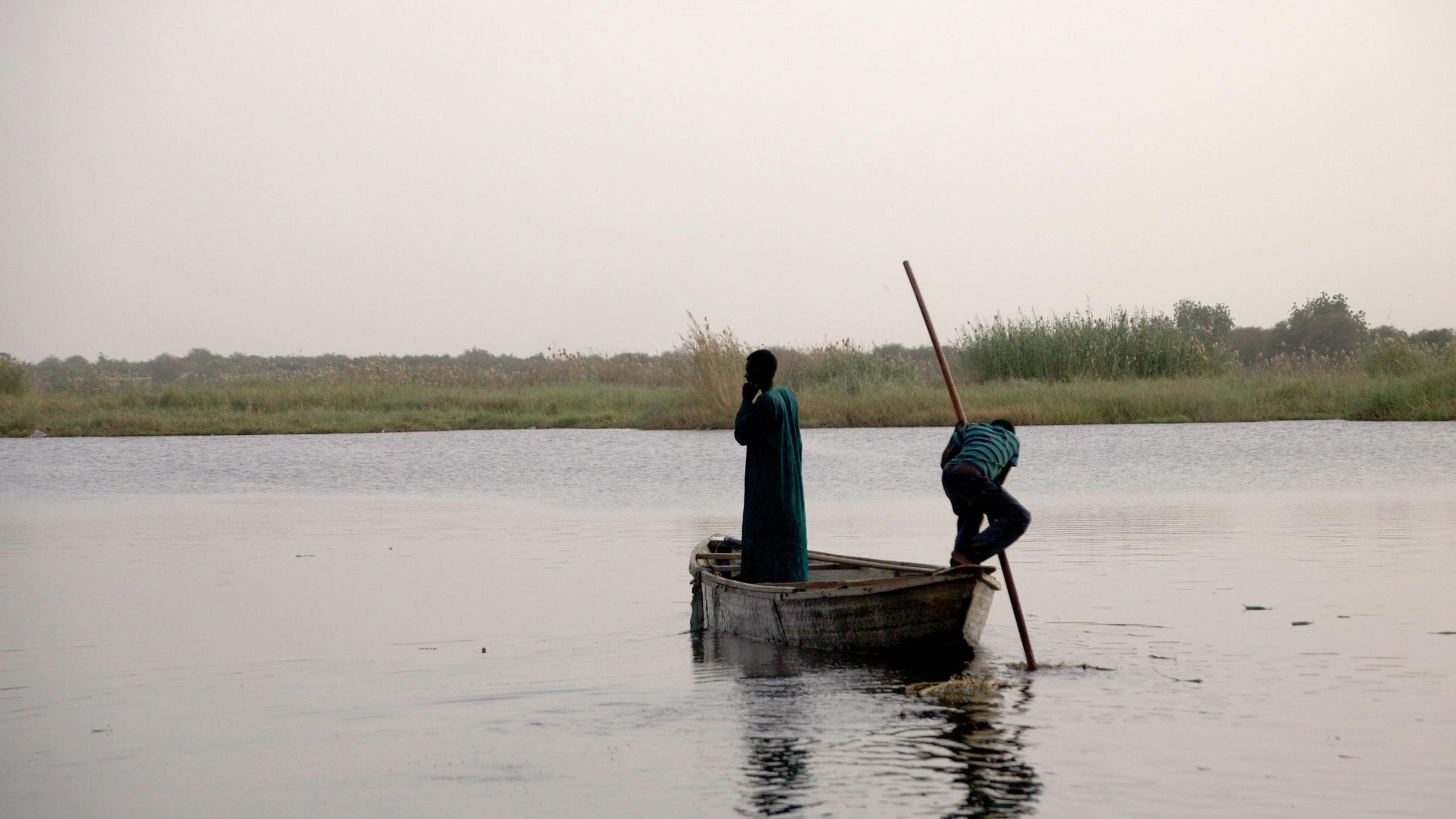 Fischer auf dem Tschadsee. Archivbild
