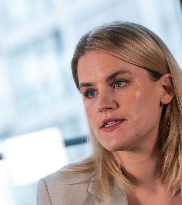 Frances Haugen, Facebook-Whistleblowerin.