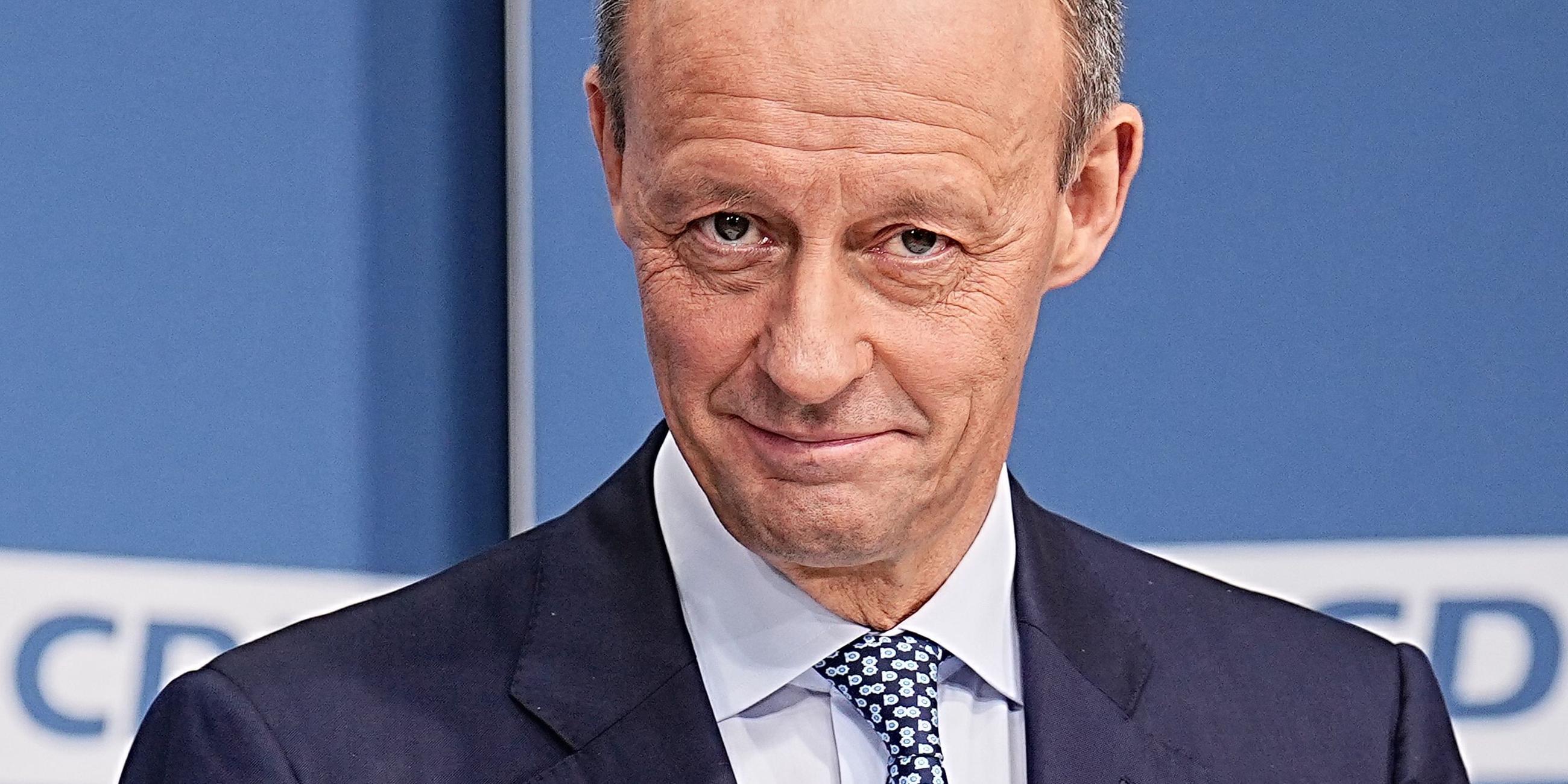 Friedrich Merz soll CDU-Vorsitzender werden.
