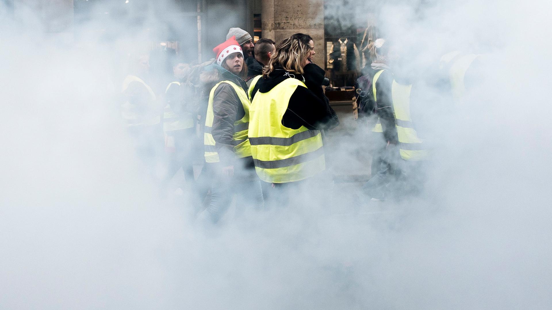 "Gelbwesten"-Proteste in Frankreich. Archivbild