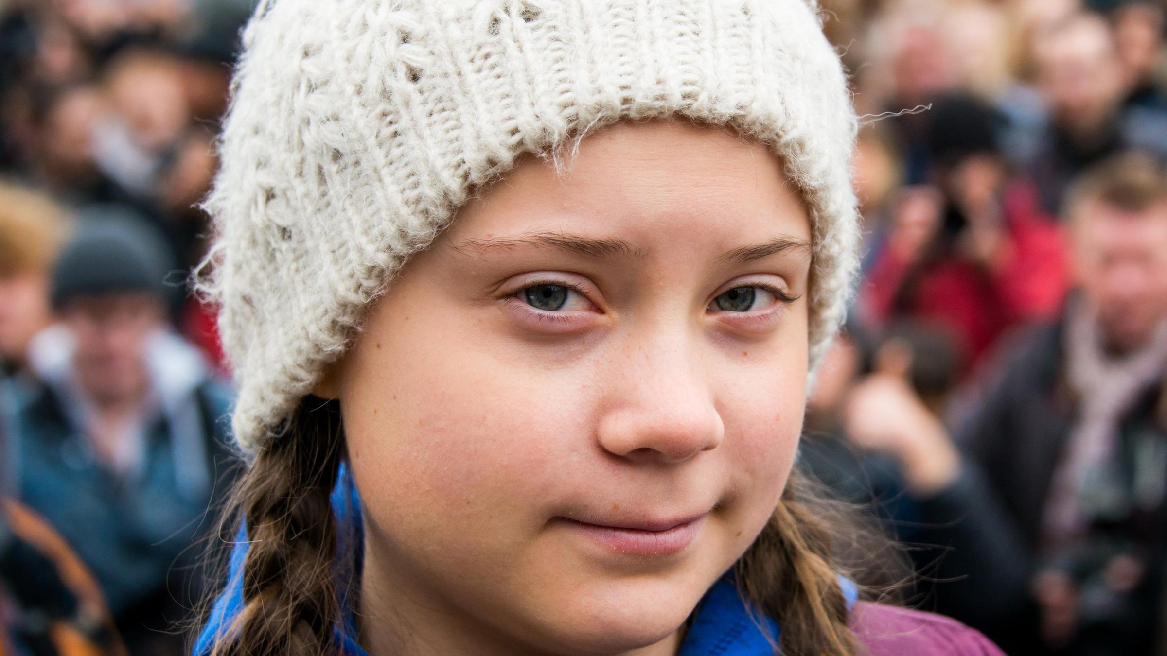 Greta Thunberg bekommt eine Goldene Kamera. Archivbild.