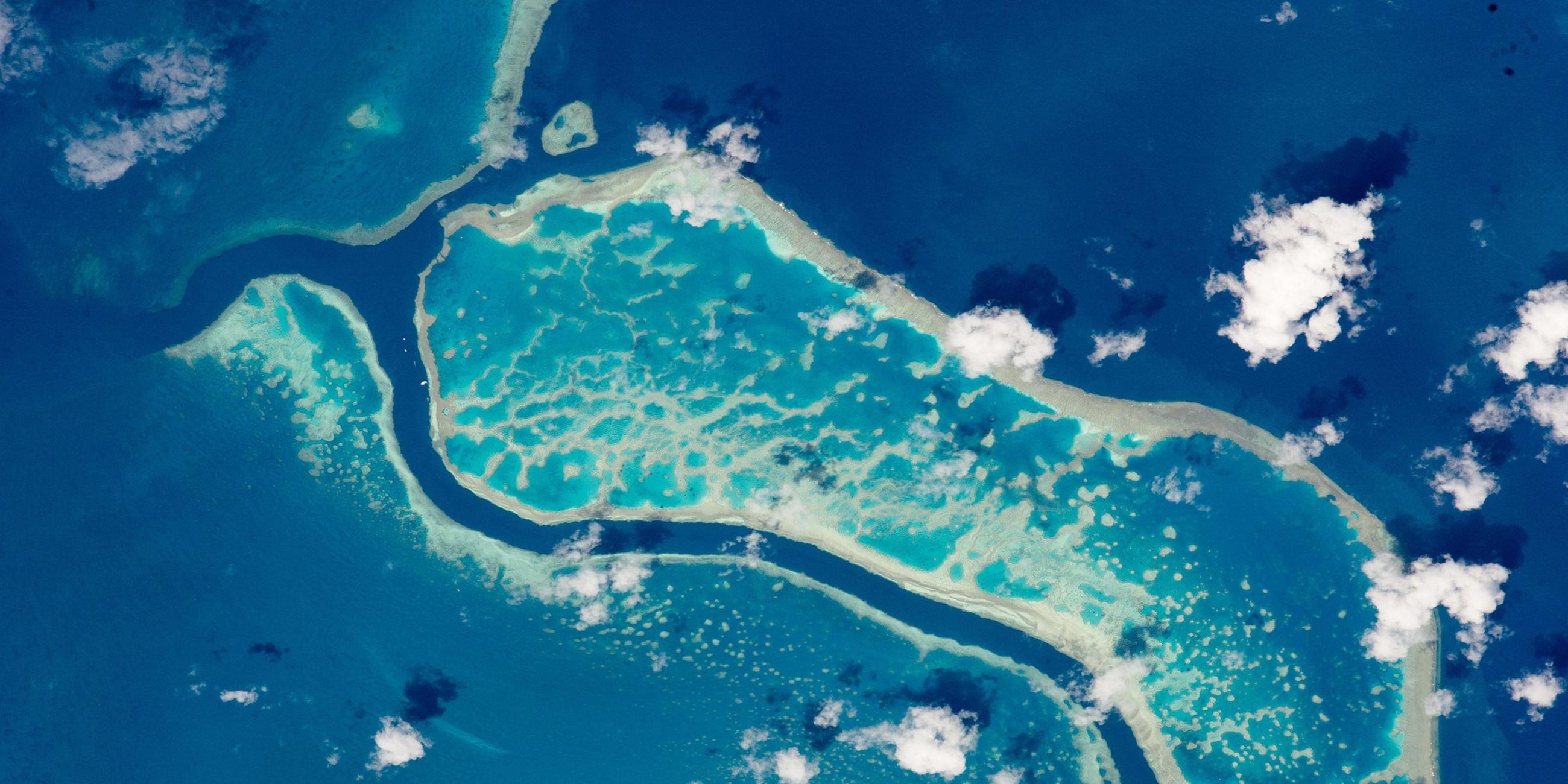 Größte Korallenriff der Erde, das Great Barrier Reef. Archivbild