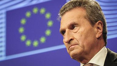 Günther Oettinger ist in der EU für den Haushalt zuständig.