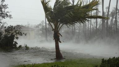 Hurrikan Dorian auf den Bahamas.