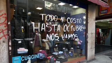 Immer mehr Läden in Argentinien müssen schließen. Archivbild