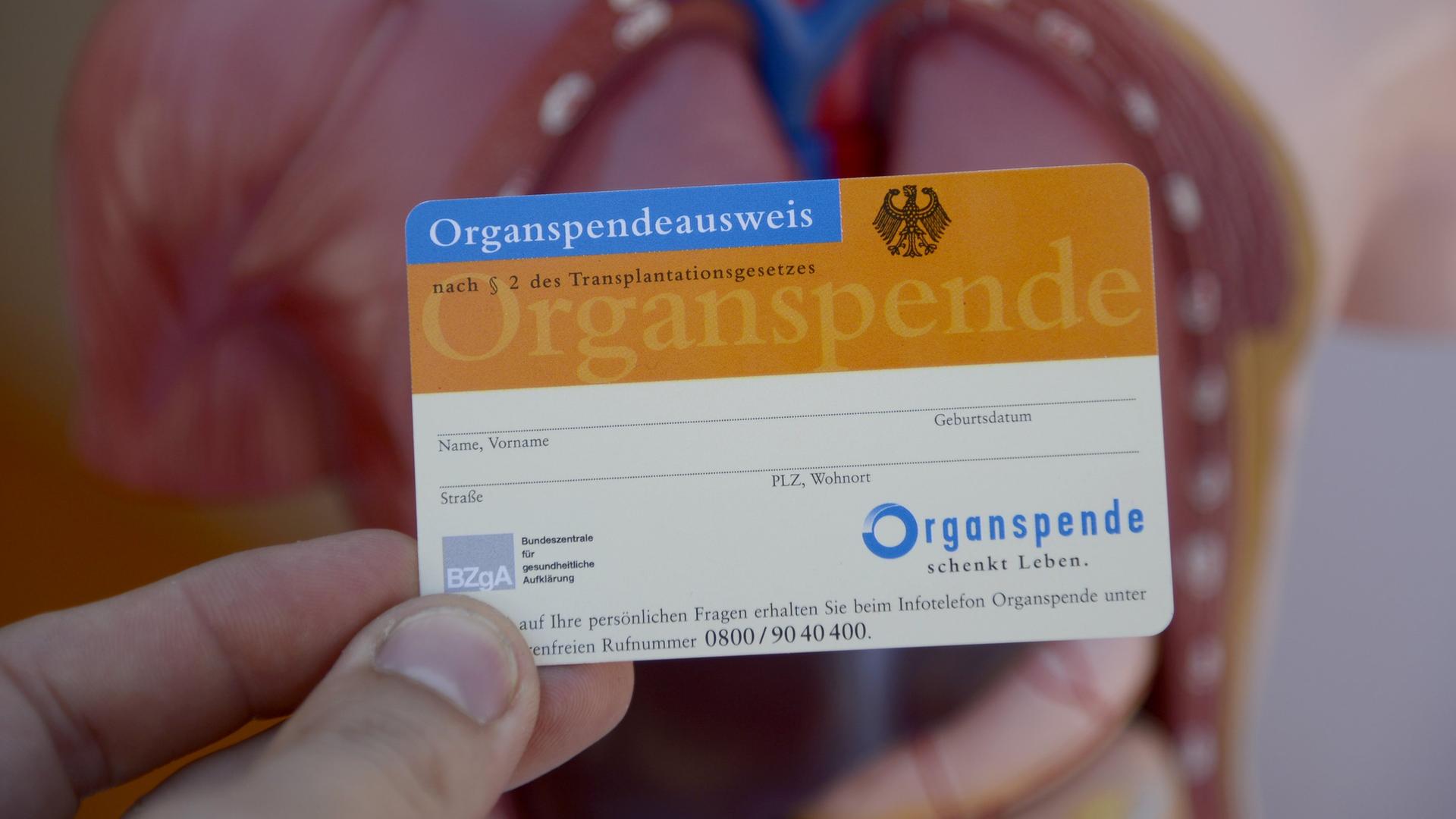 In Deutschland fehlt es an genügend Organspendern. Archivbild