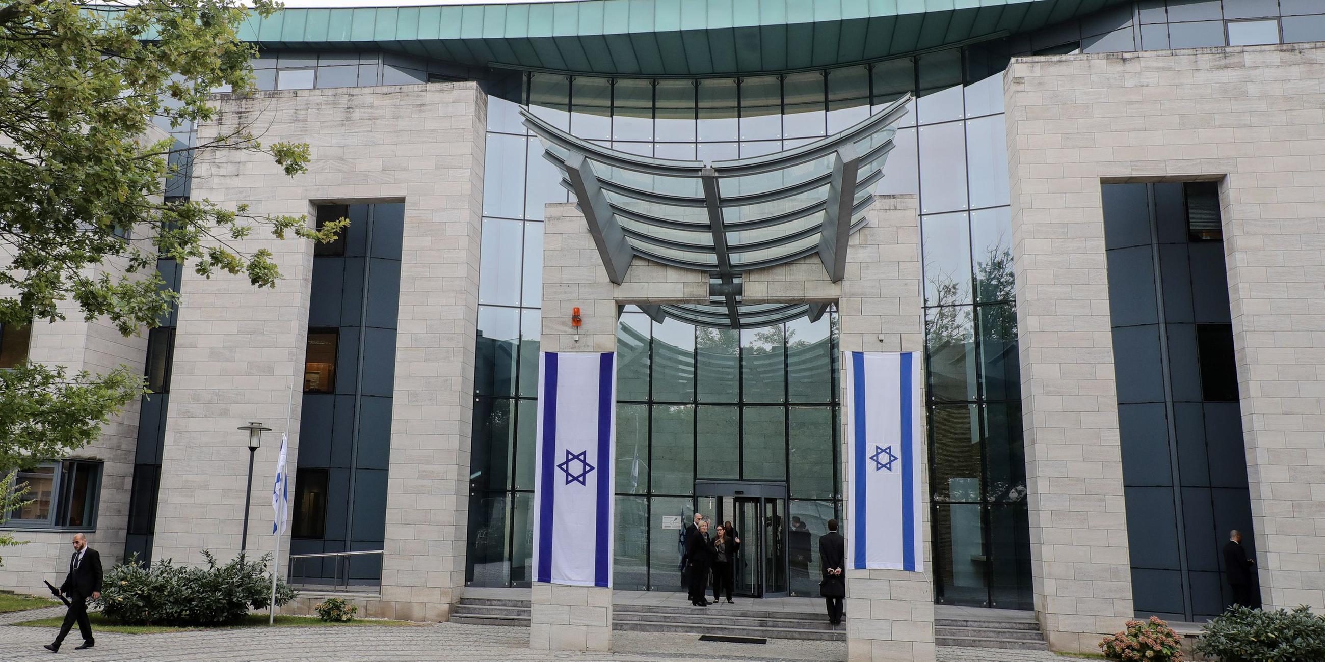 Israelische Botschaft in Berlin. Archivbild
