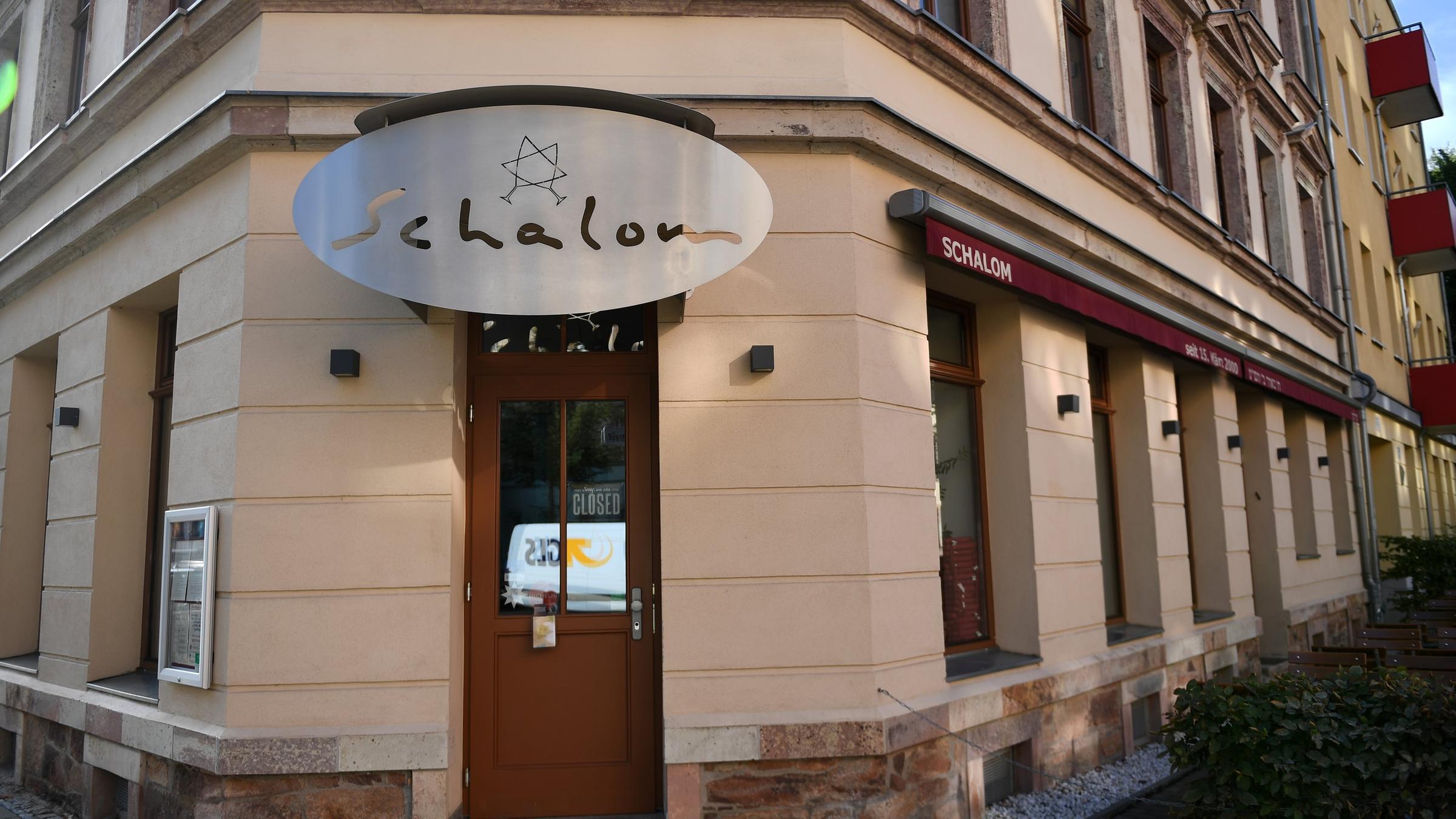 Jüdisches Restaurant "Schalom" im Zentrum von Chemnitz.