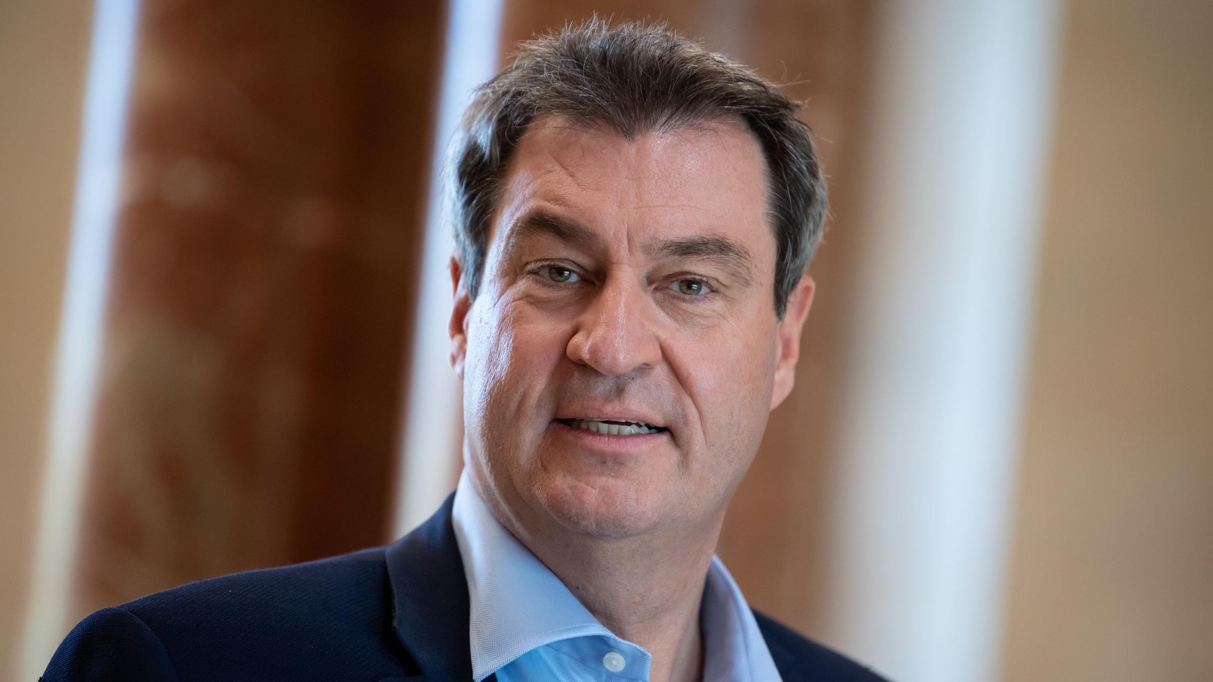 Markus Söder (CSU), Ministerpräsident von Bayern.