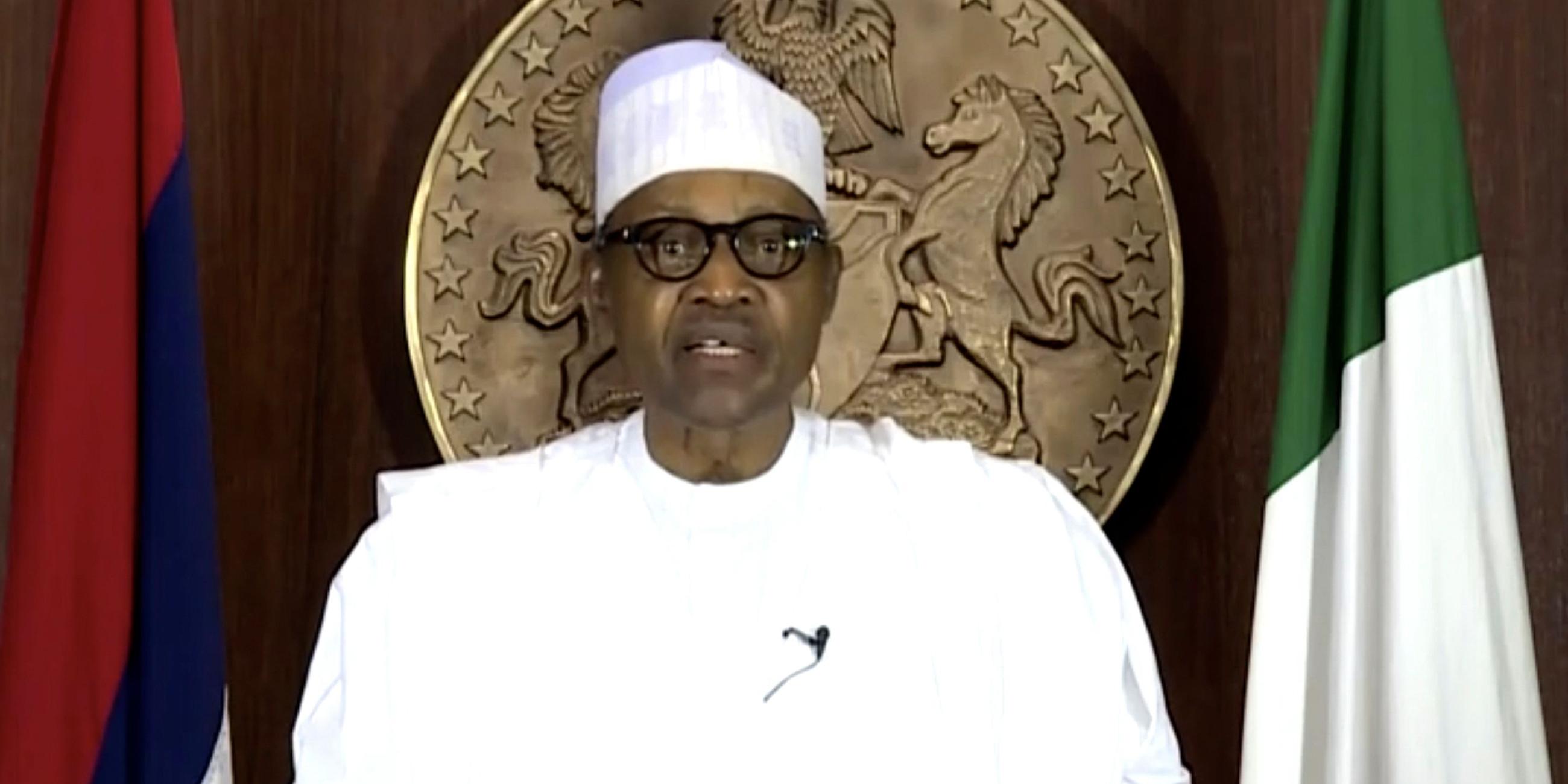 Muhammadu Buhari, Präsident von Nigeria.