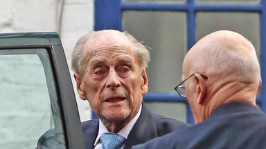 Prinz Philip verlässt das Krankenhaus.