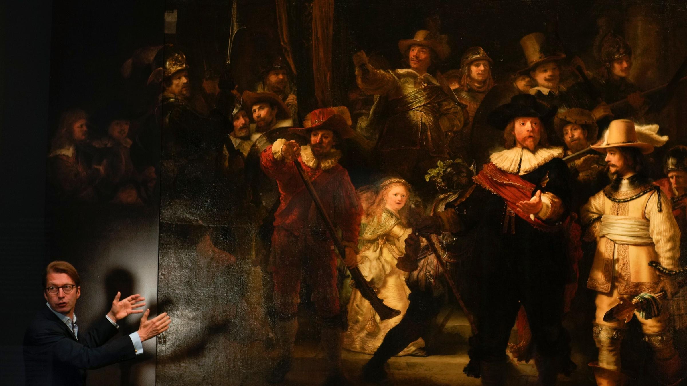 Rembrandts «Nachtwache». Archivbild