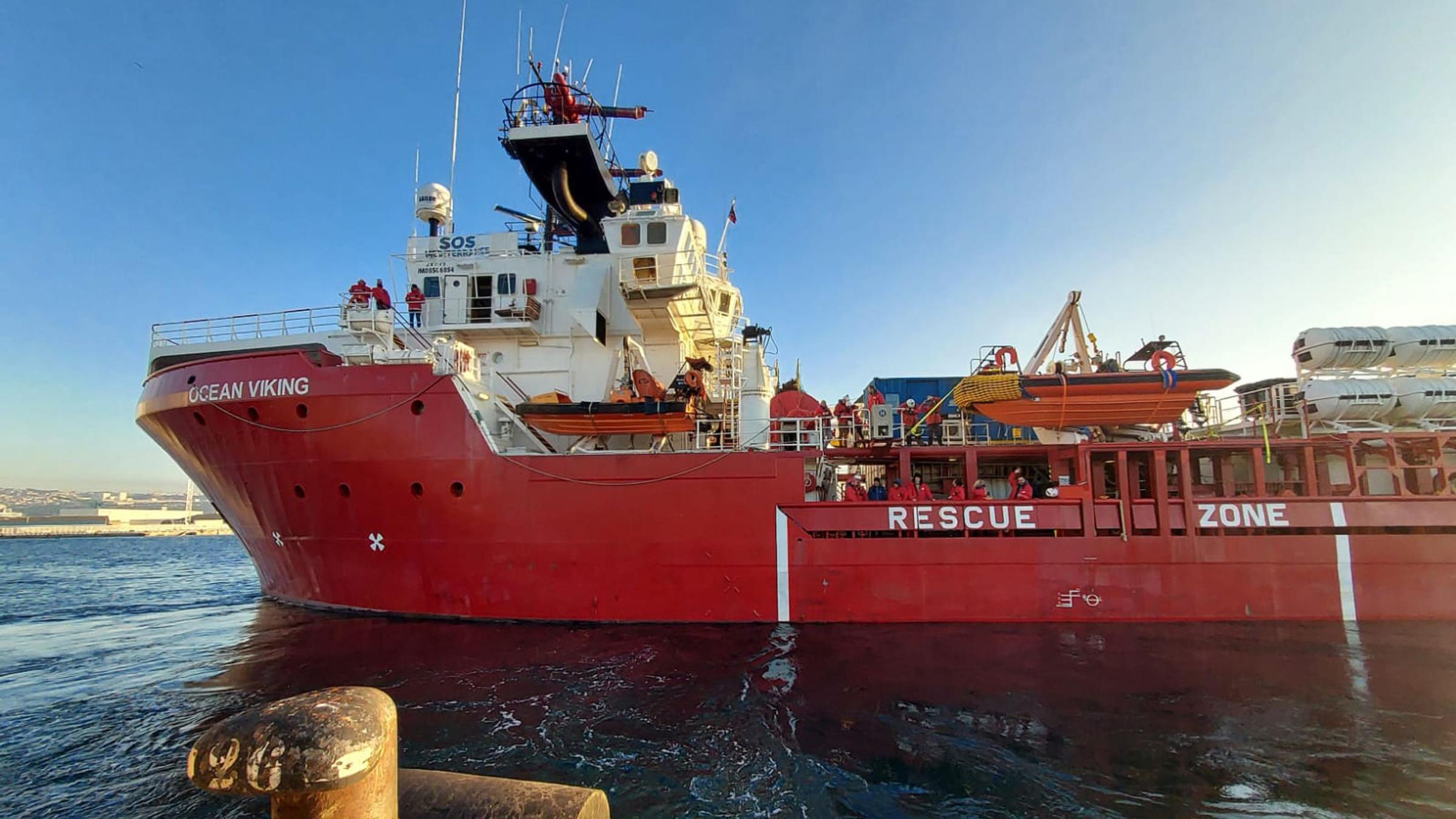 Rettungsschiff «Ocean Viking». Archivbild