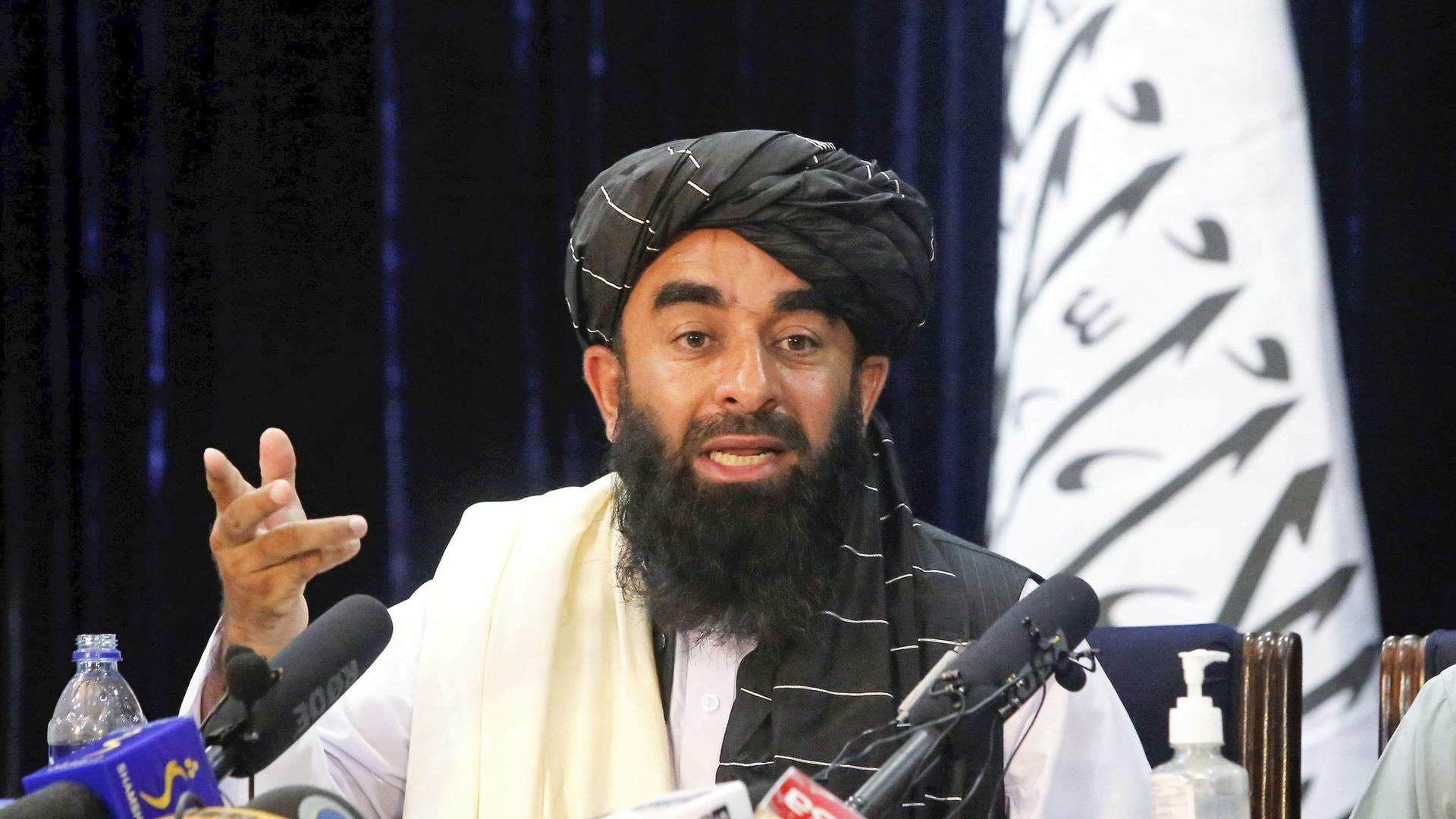 Sabiullah Mudschahid, Sprecher der Taliban (Archiv)