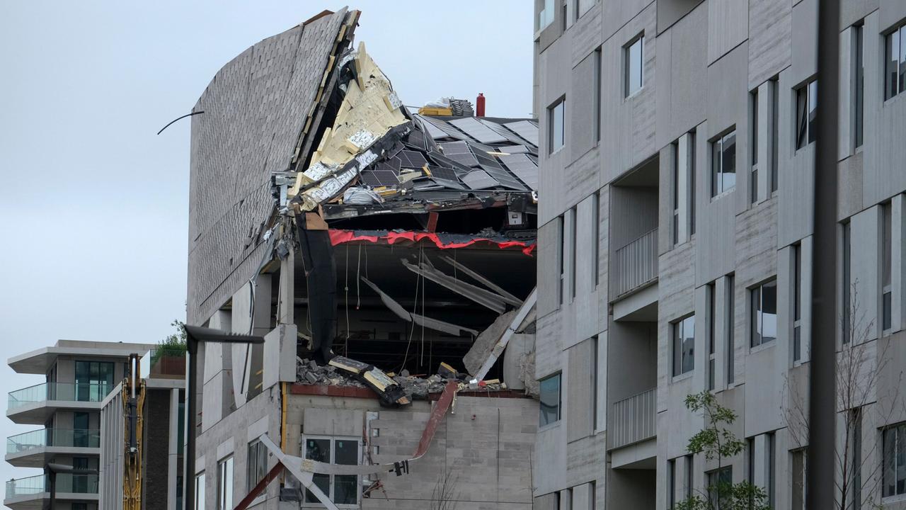 Fünf Tote bei Gebäudeeinsturz in Antwerpen