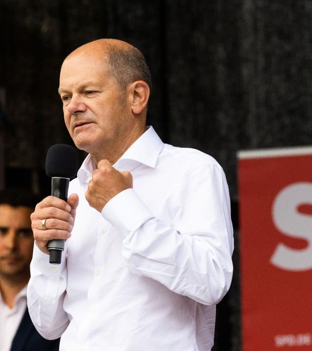 SPD-Kanzlerkandidat Olaf Scholz.