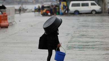 Taifun vor den Philippinen. Archivbild
