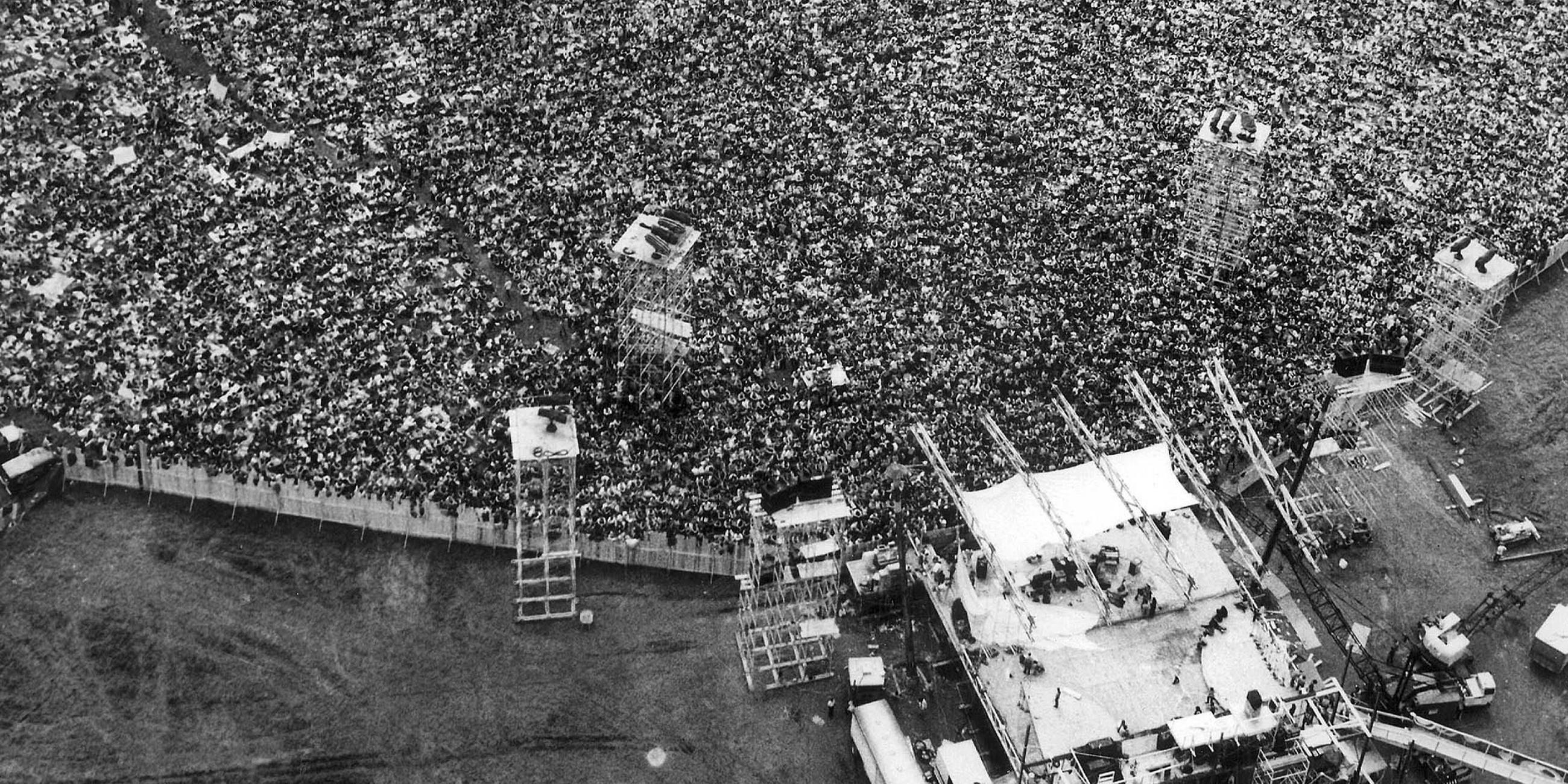 Zum 50. Jahrestag: Neues Woodstock-Festival geplant. Archivbild