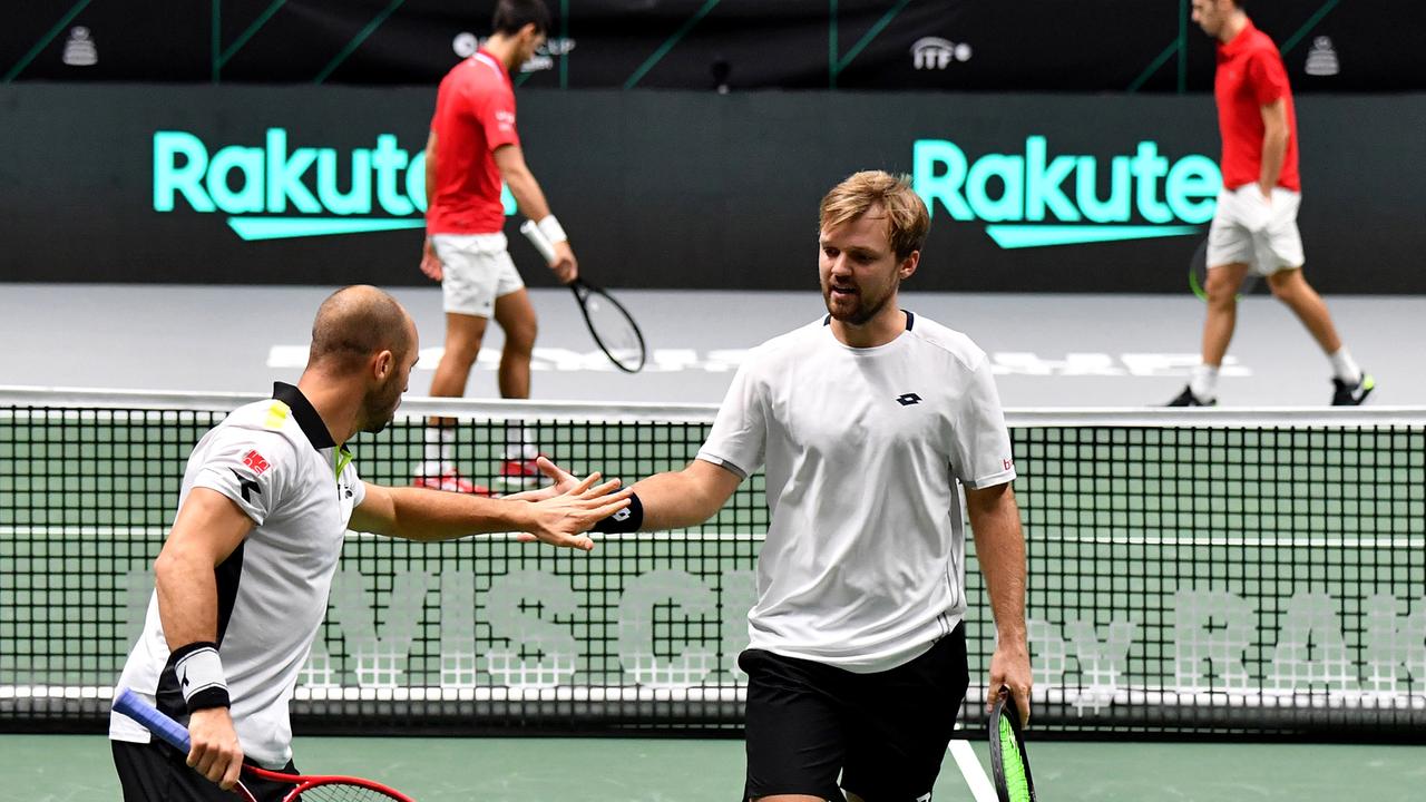 Deutsche Tennis-Männer im Viertelfinale