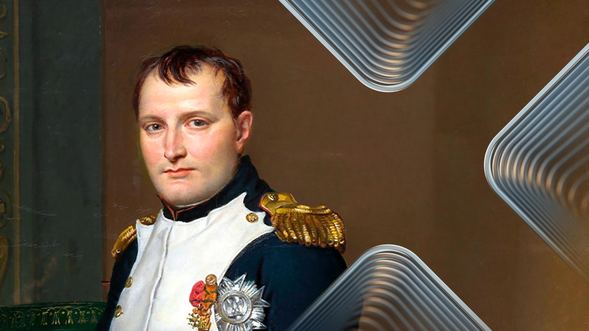 Ein Gemälde von Napoleon Bonaparte