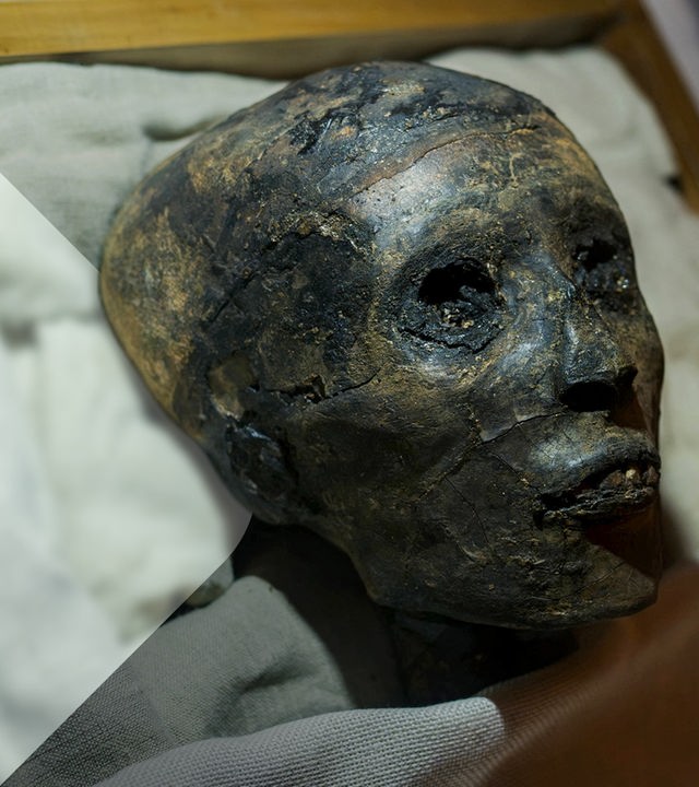 Die Mumie von Tutanchamun. 