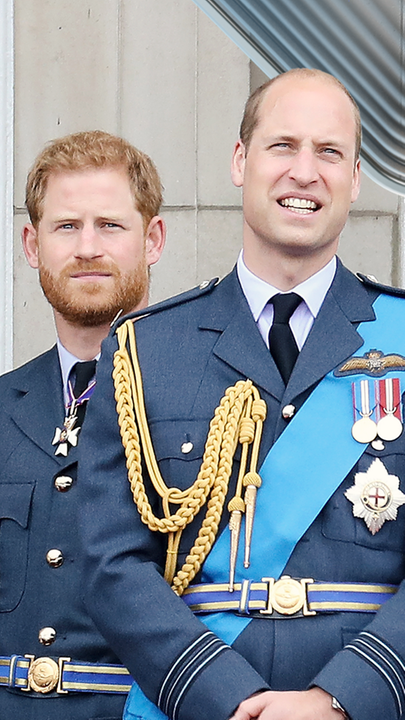 Herzogin Meghan, Prinz Harry, Prinz William und Herzogin Kate