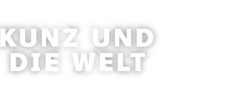 Kunz und die Welt - logo links