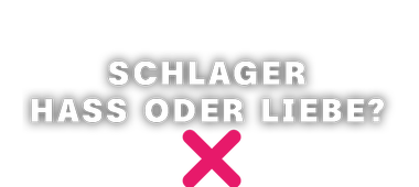 Warum lieben wir Schlager? | Logo mittig