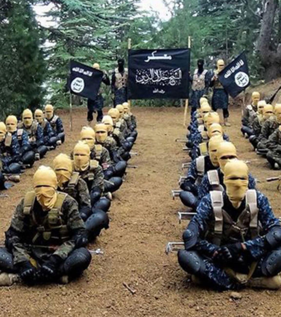 Kämpfer der Terrororganisation Islamischer Staat Provinz Khorasan.