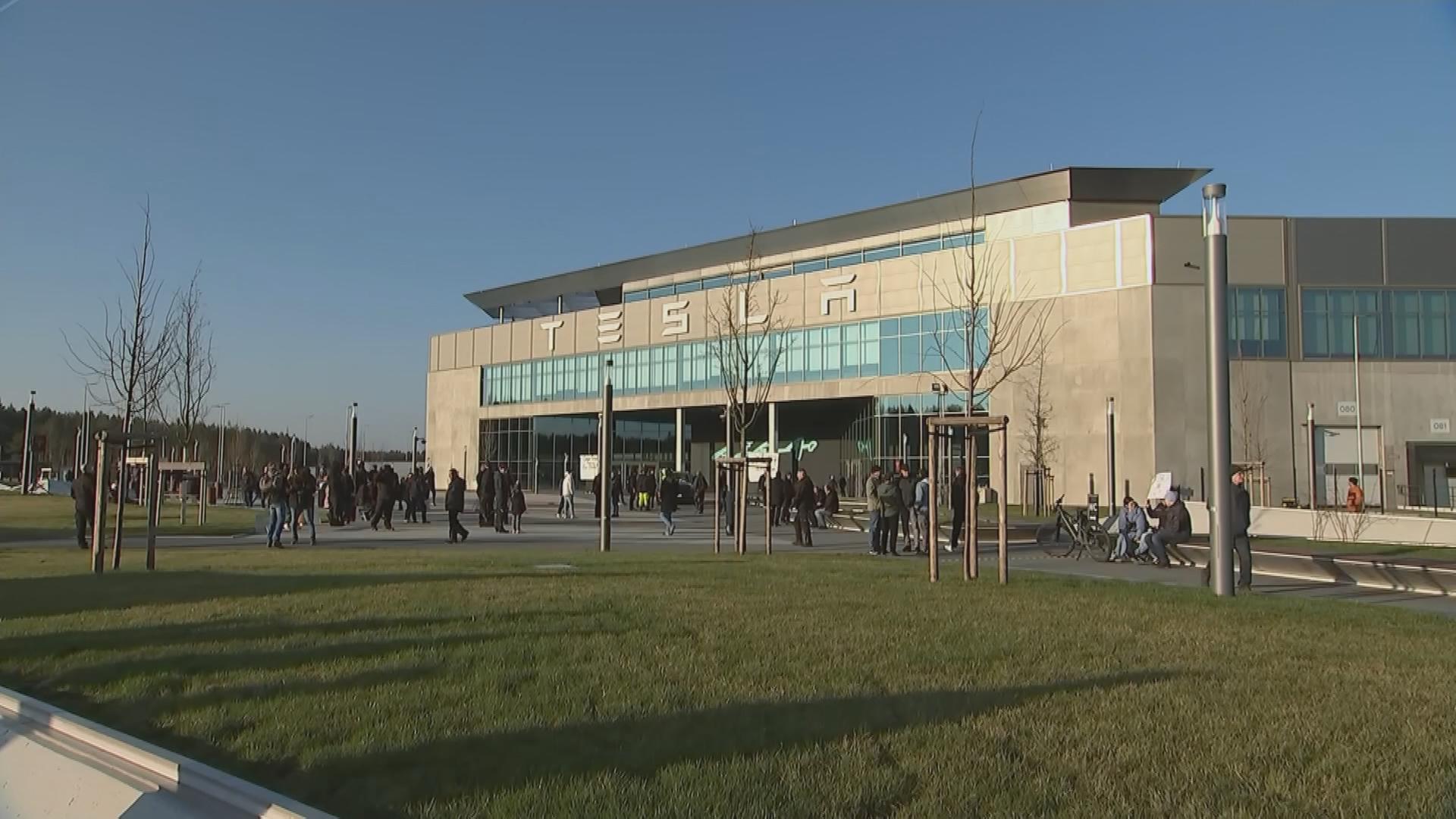 Tesla Werk in Brandenburg